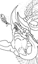 Sea Dragon - Lineart